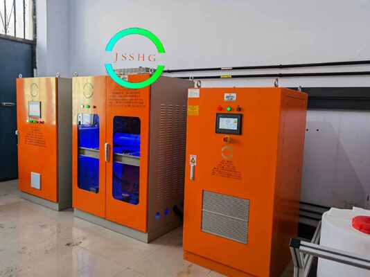 Large efficient sodium hypochlorite generator