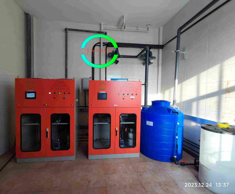 Large Split Type Modular Integrated Of 0.8 % Brine Electrolysis System