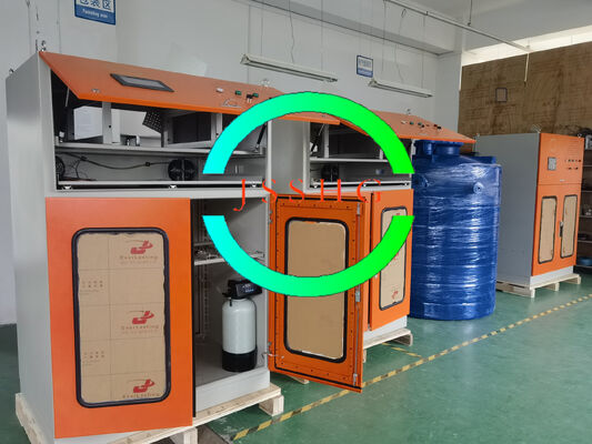 Fully automatic electrolytic saltwater sodium hypochlorite generator