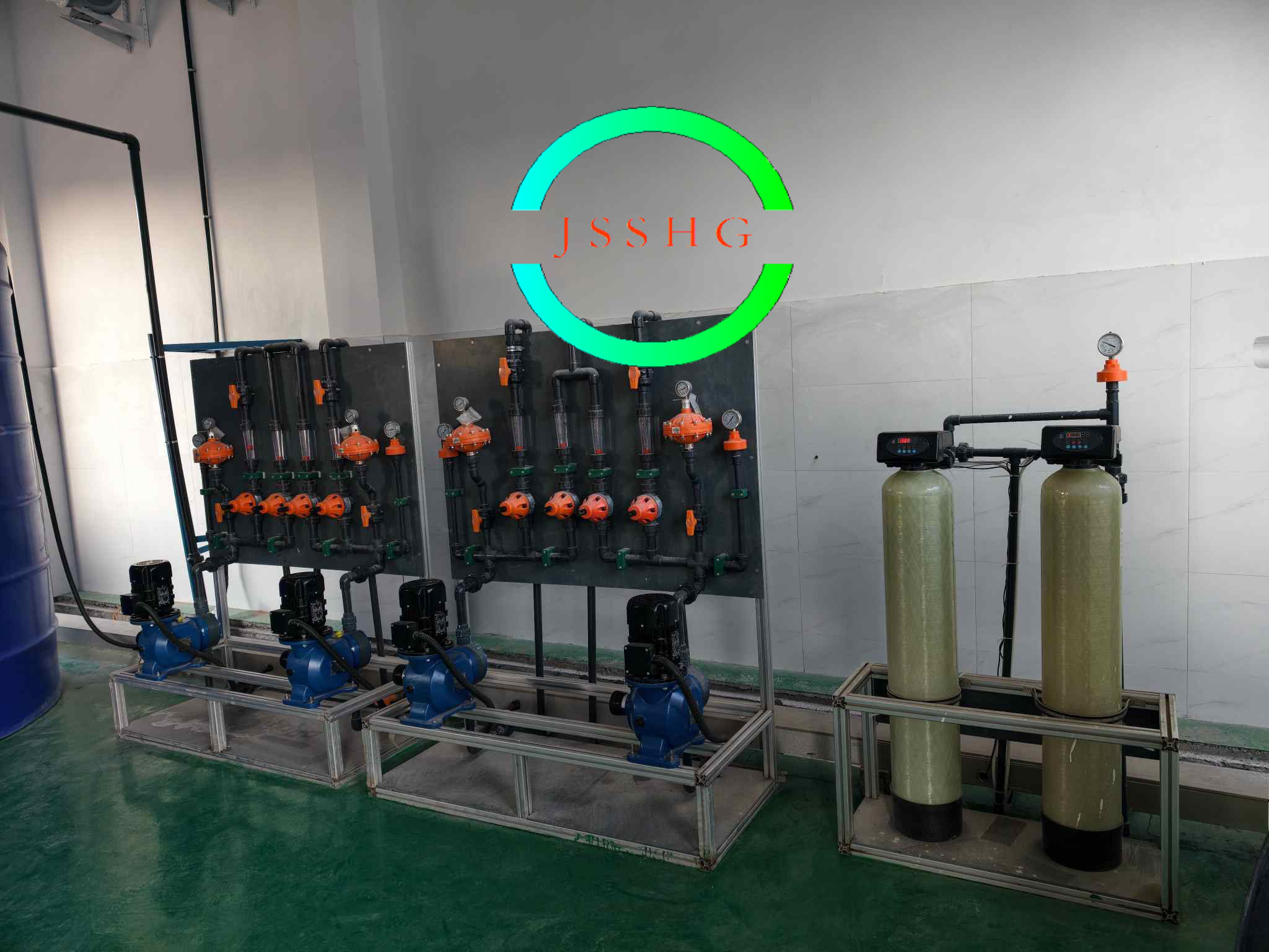 High Integrated PPH Food Storage Tank For Sodium Hypochlorite Dosing Part